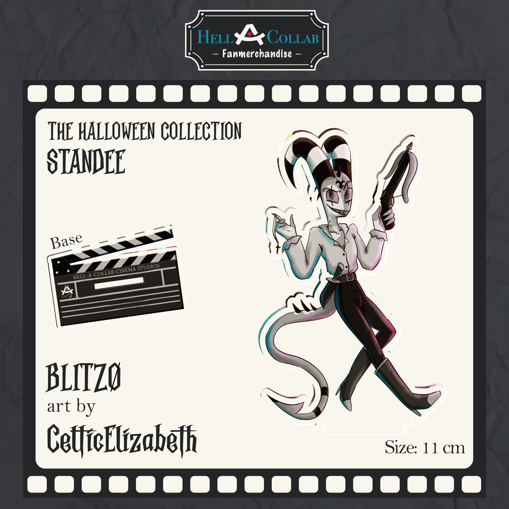 Blitz Standee || Halloween Hell-A-Collab