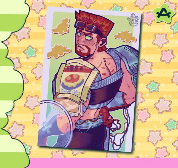 DE Luke Nukem print