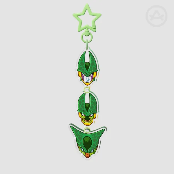 DBZ Cell Connection Acrylic Keychains