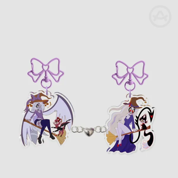 Chaggi Acrylic Magnet Keychains