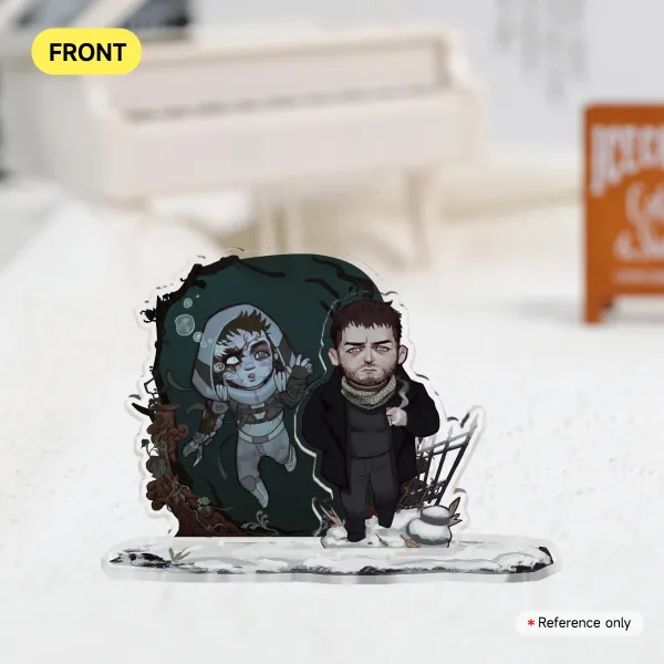 Ver. 2 Nivanfield NV-N5 Chris Redfield Piers Nivans Double Insert Acrylic Standee