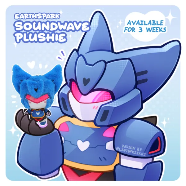 Earthspark Soundwave Plushie