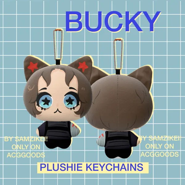 Bucky Mochi Doll Keychain