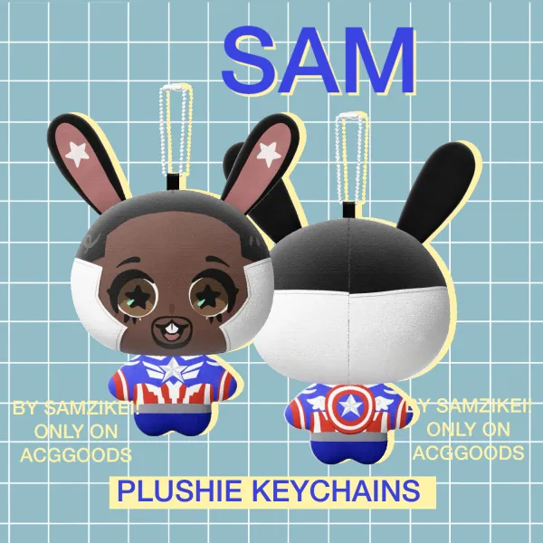 Sam Wilson Mochi Plushie Keychain