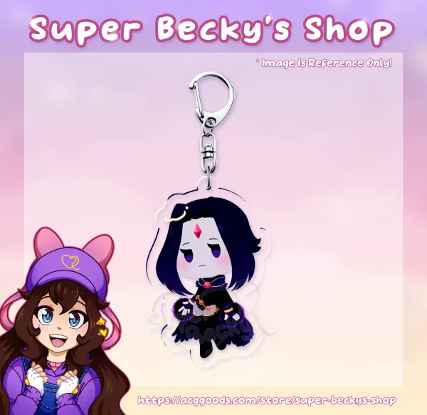 Teen Titans Raven Keychain