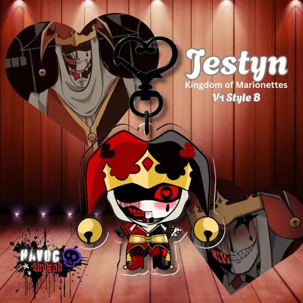 Jestyn Kingdom of Marionettes Chibi Keychain V1 B