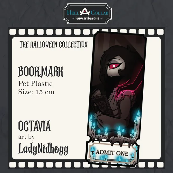 Octavia – Bookmark – Hellacollab Halloween Collection