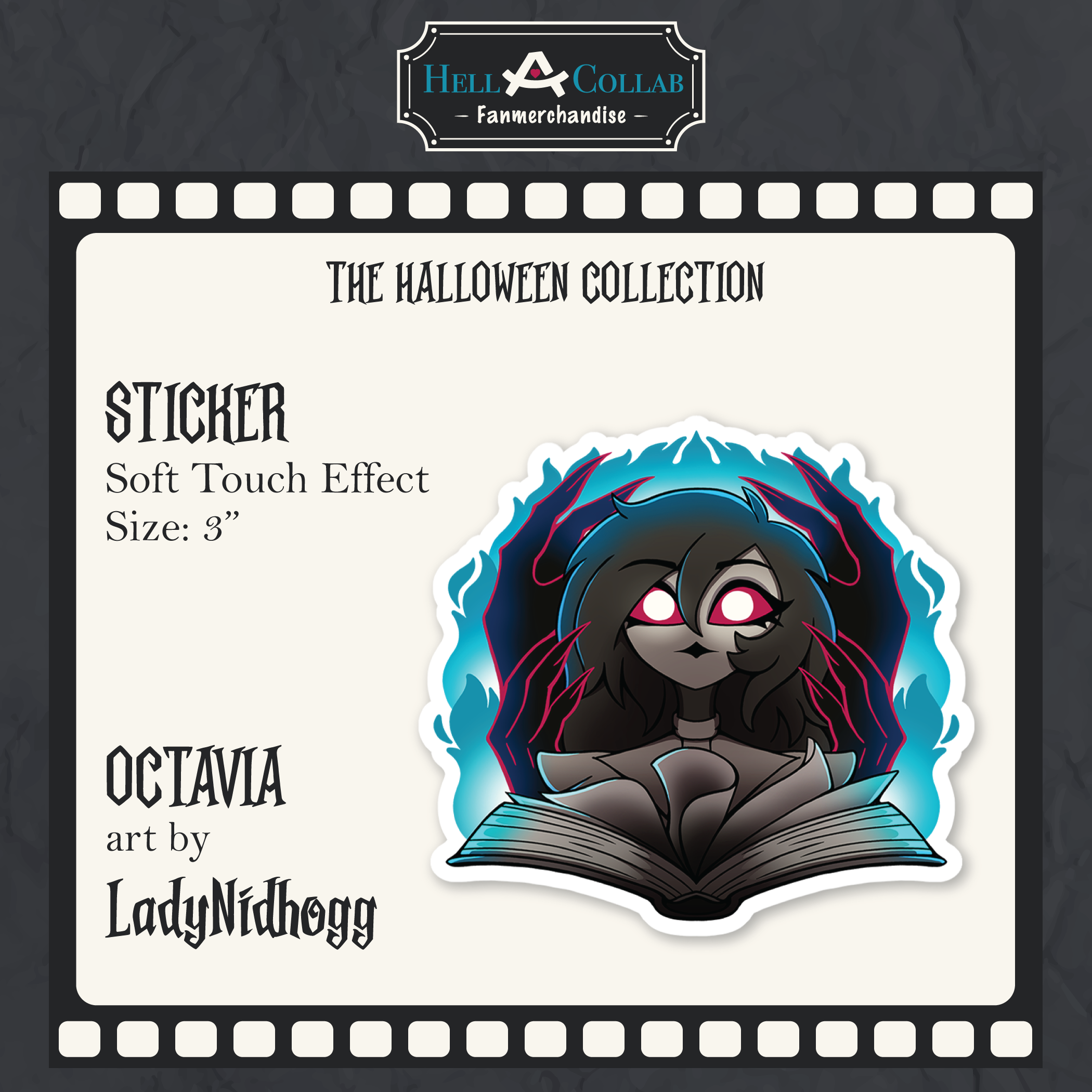 Octavia – Sticker – Hellacollab Halloween Collection