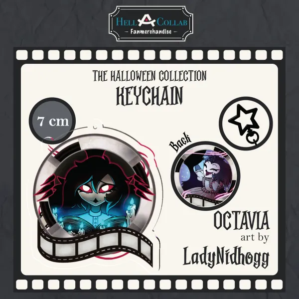Octavia – Keychain – Hellacollab Halloween Collection