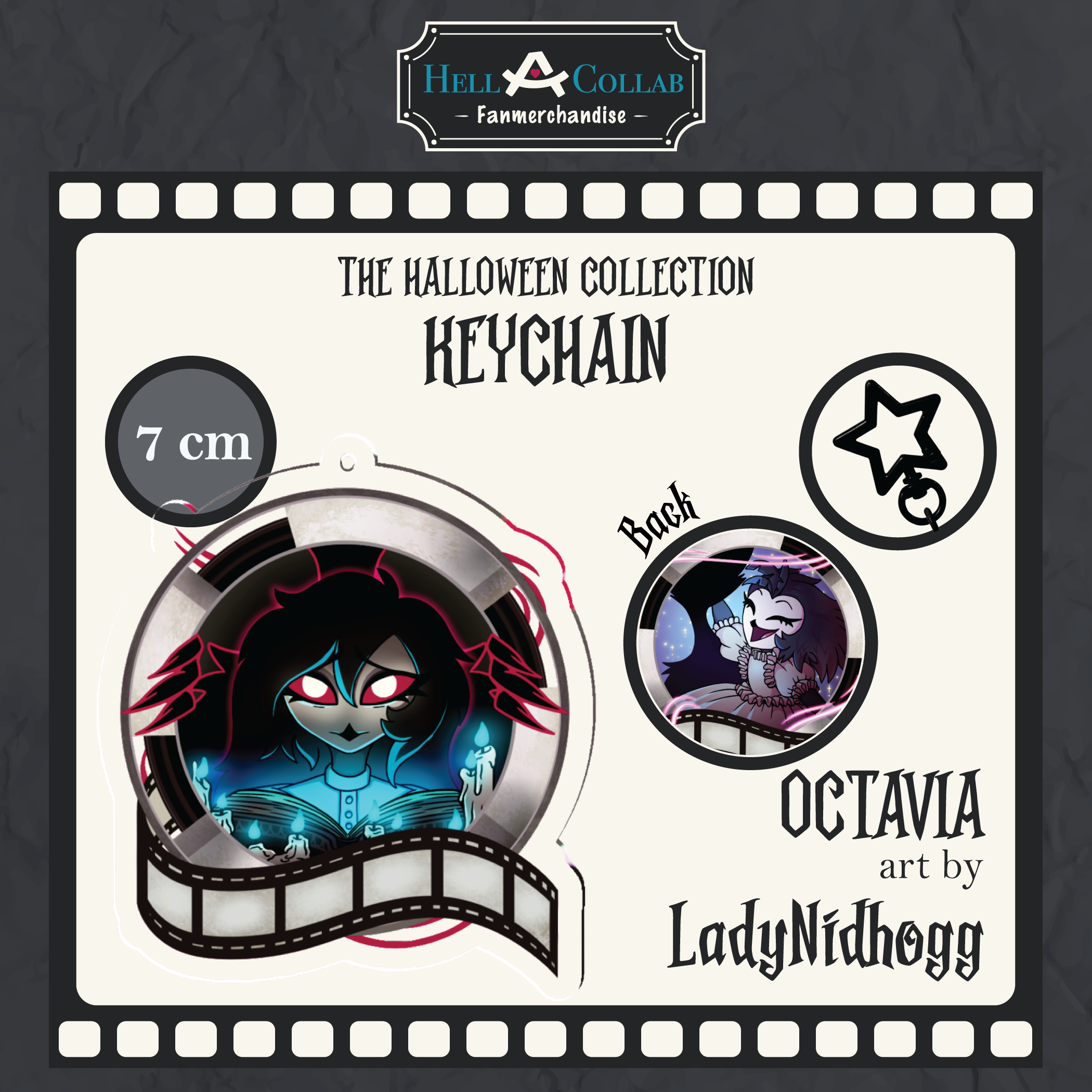 Octavia – Keychain – Hellacollab Halloween Collection