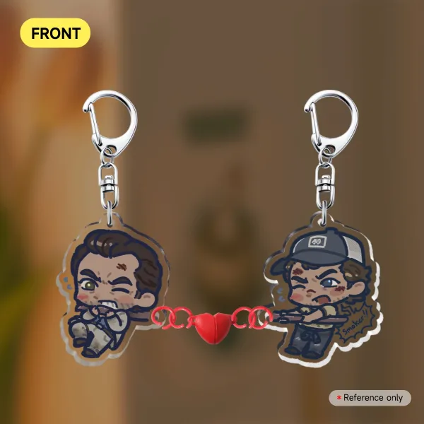 Nick / Ellis - Acrylic Magnet Keychains