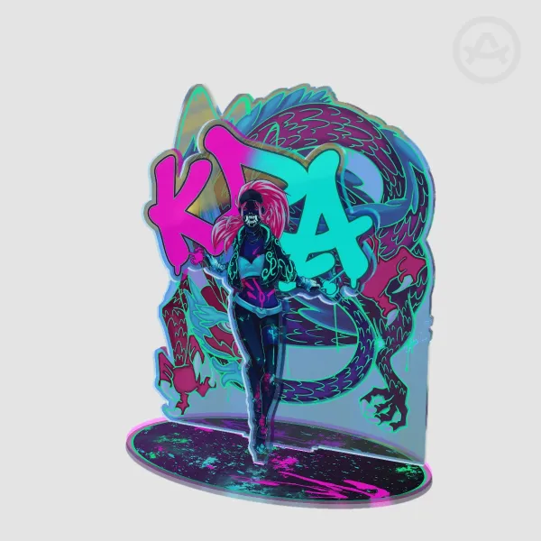 KDA Akali Popstars Standee Double Insert Acrylic Standee