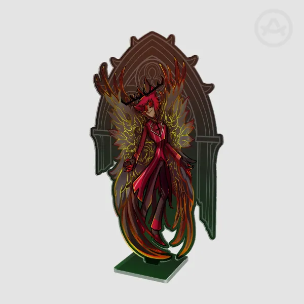 Alastor "Unclip My Wings" V.2 Acrylic Standee