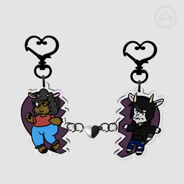 Eboni/Cabrio Couple Keychain