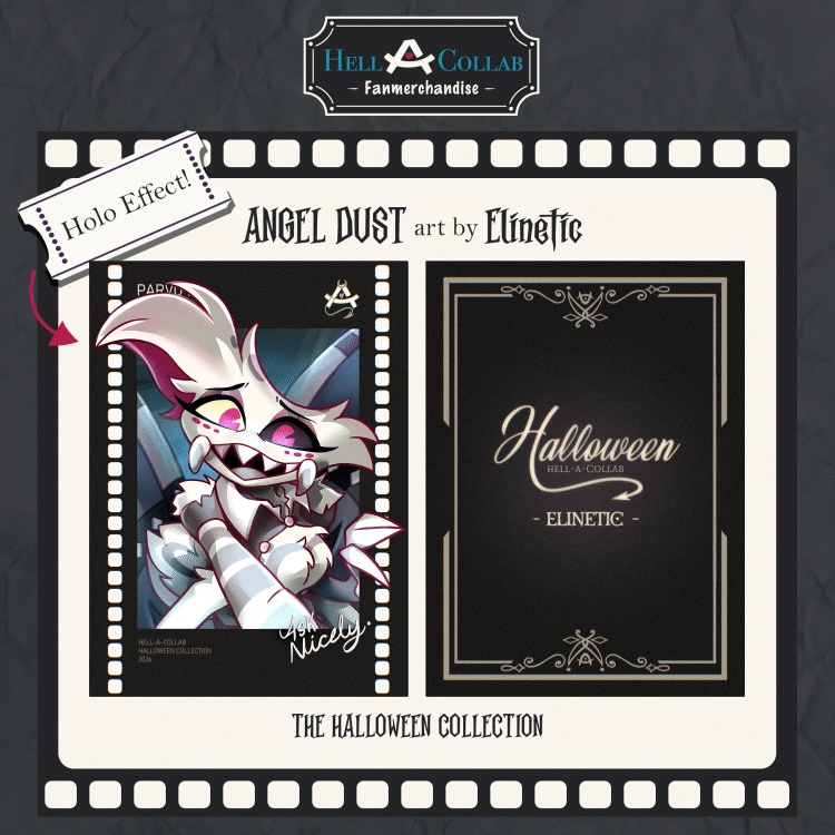 Angel Dust - Card - Halloween Hell-a-collab