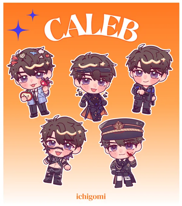 LADS Caleb Keychain Set