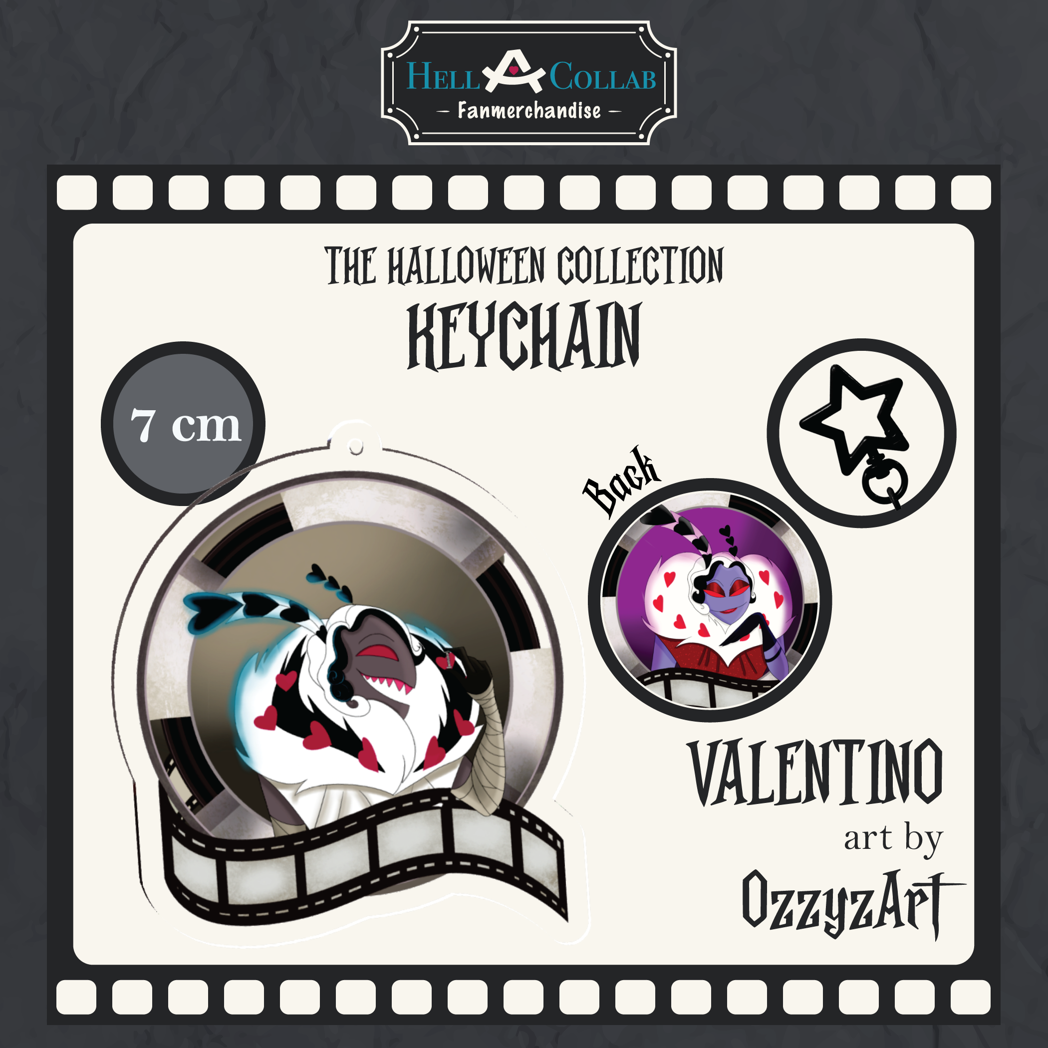 Valentino-Keychain-Hellacollab Halloween Collection
