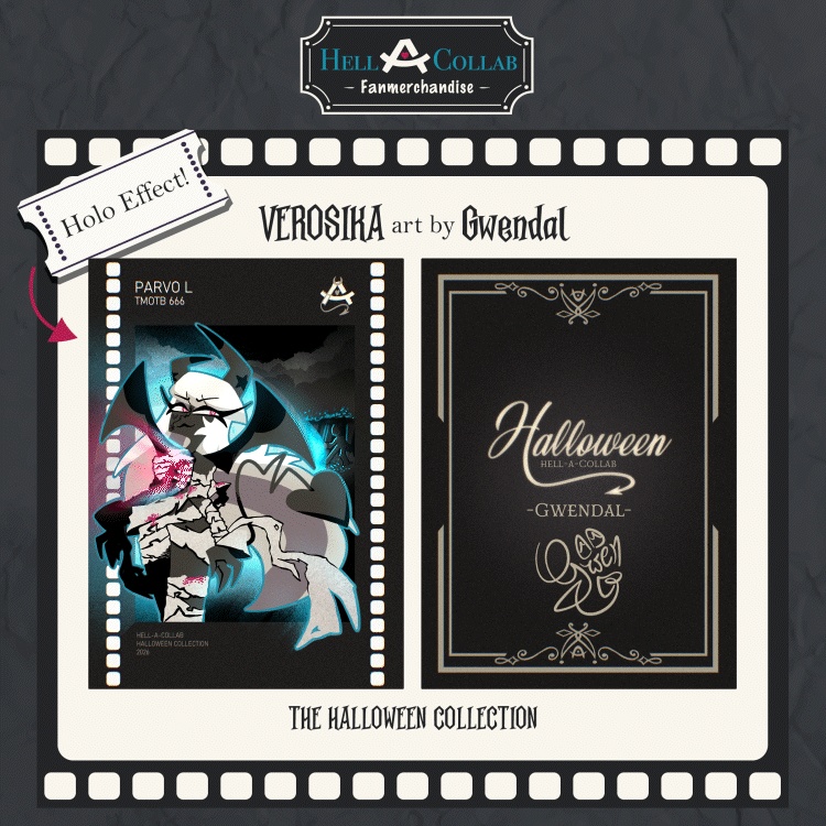 Verosika - Card - Hellacollab Halloween Collection