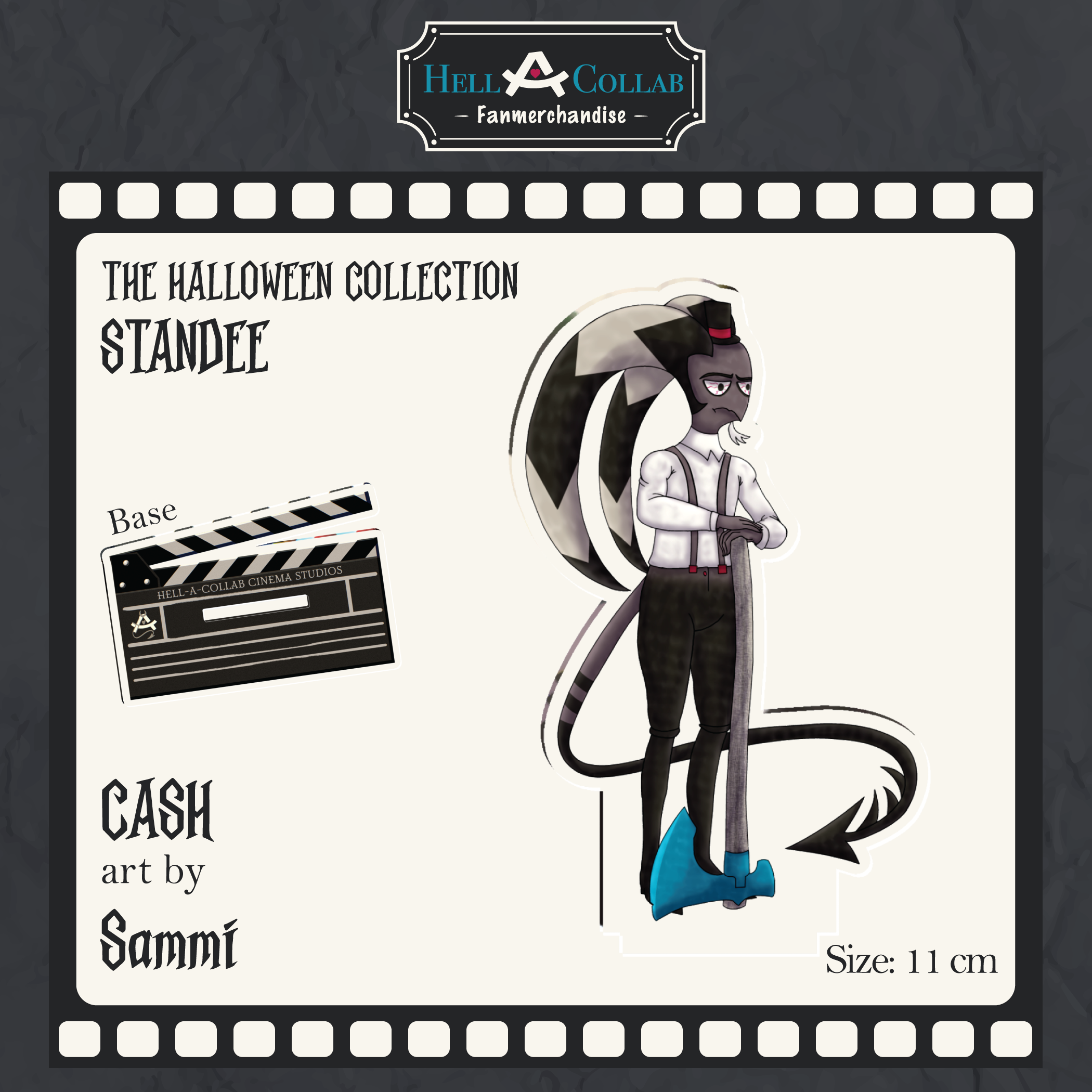 Cash Standee Hellacollab Halloween