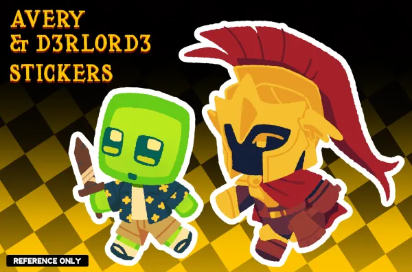 Slimeknight Die-Cut Stickers