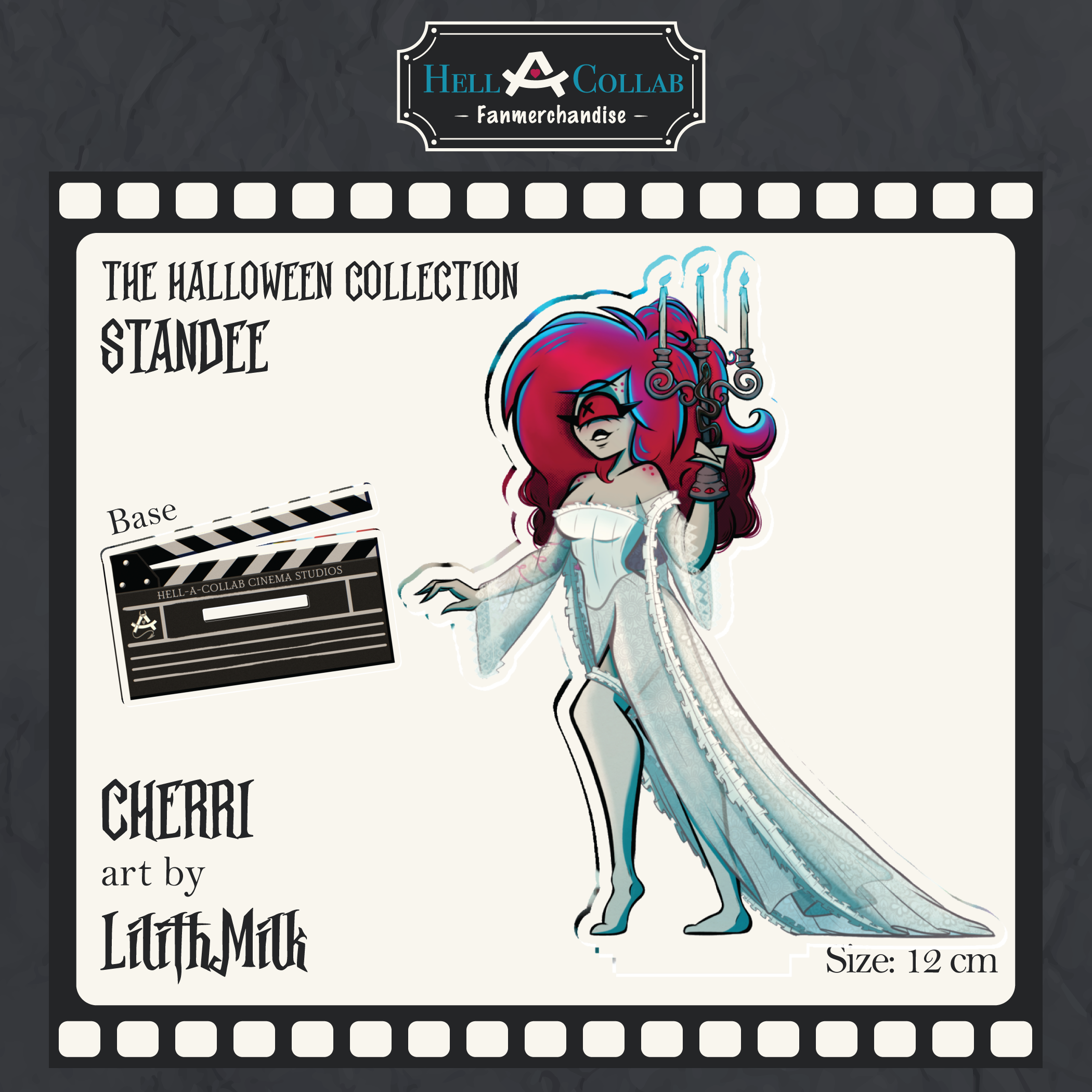 Cherri Bomb Standee || Halloween Hell-a-collab