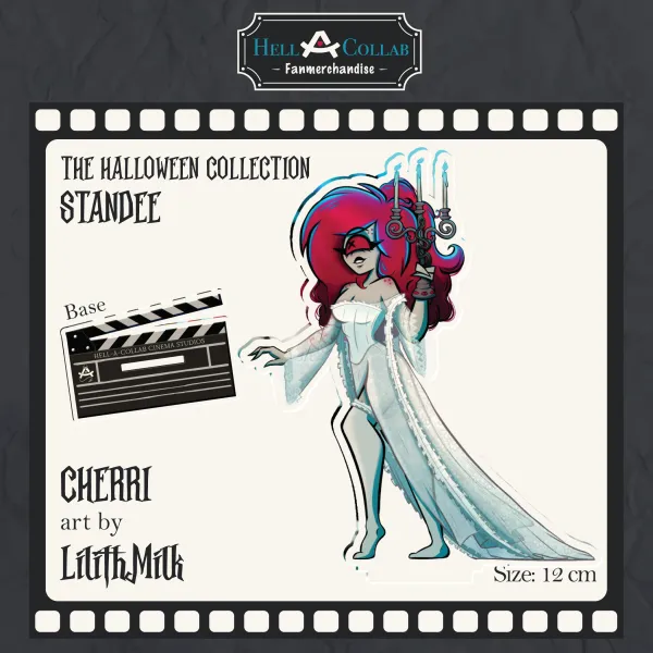 Cherri Bomb Standee || Halloween Hell-a-collab