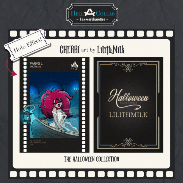Cherri Bomb Holographic Photocard || Halloween Hell-a-collab