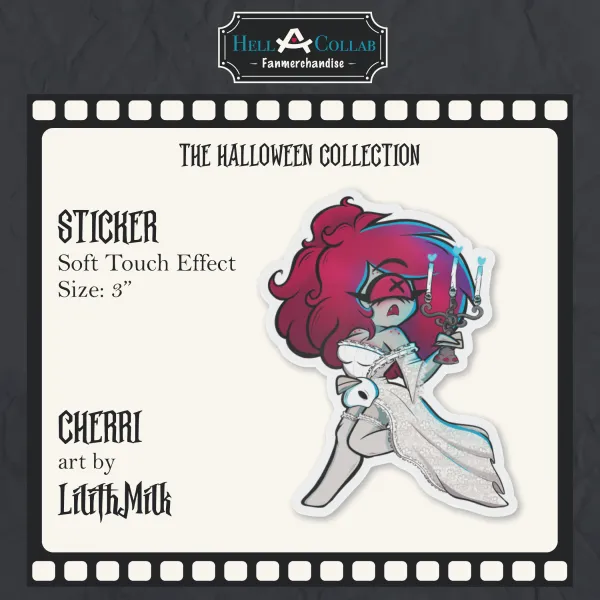 Cherri Bomb Sticker || Halloween Hell-a-collab