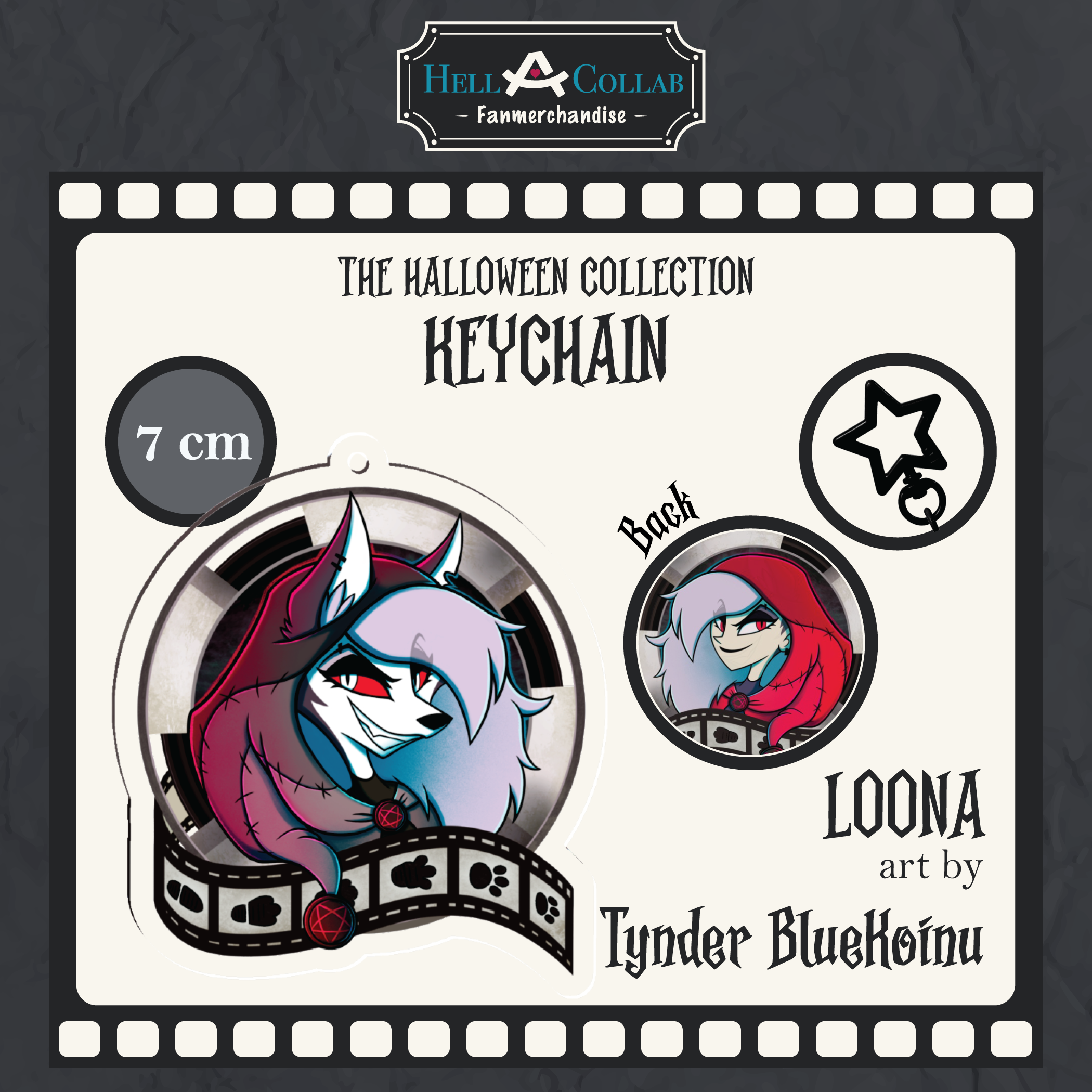 Loona - Keychain - HellACollab Halloween Collection