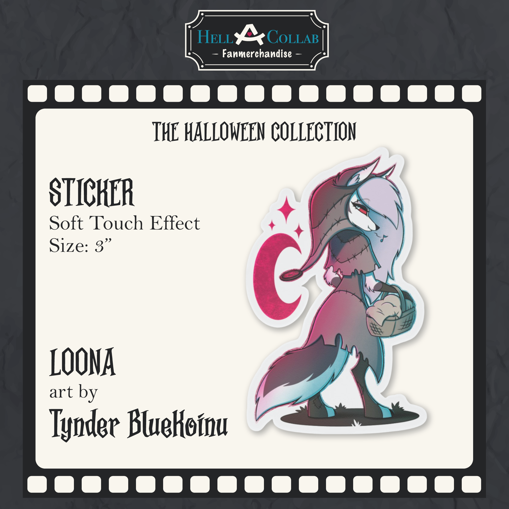 Loona - Sticker - HellACollab Halloween Collection