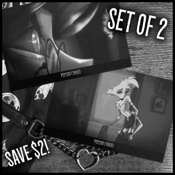 MLBH Art Card: Psycho SET OF 2