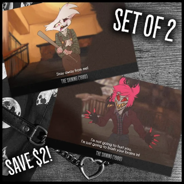 MLBH Art Card: The Shining SET OF 2