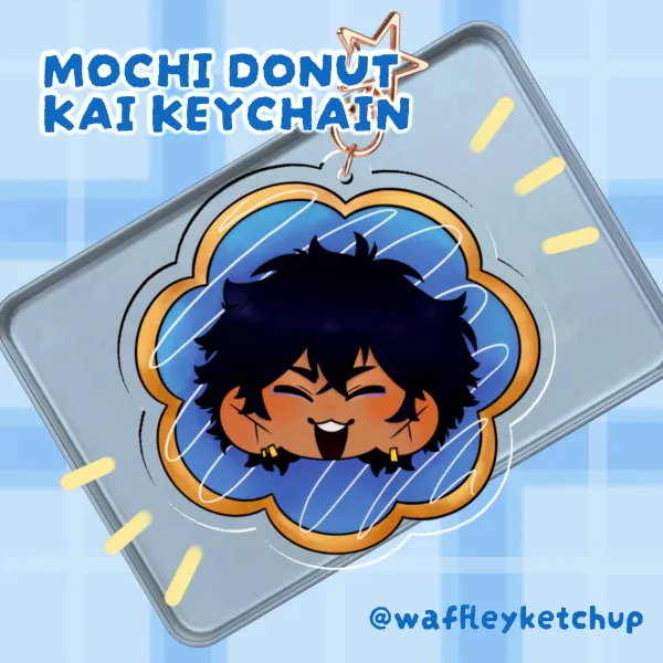 Mochi Donut Kai Keychain