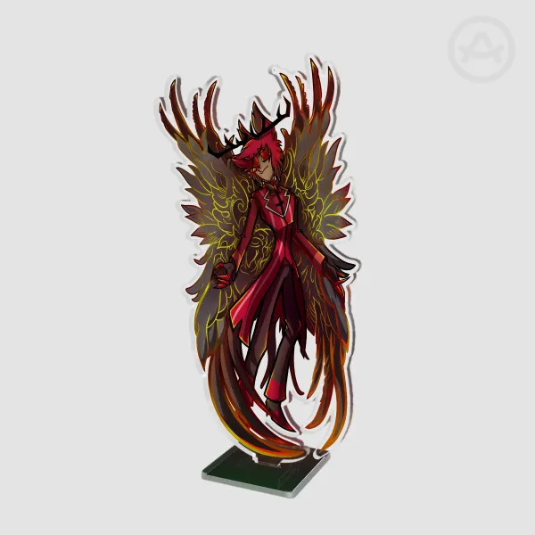 Alastor "Unclip My Wings" V.1 Acrylic Standee