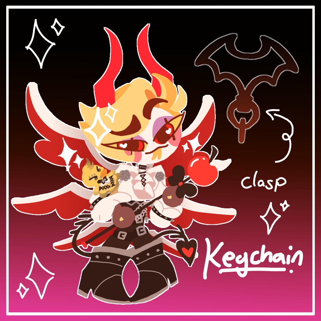 Hazbin Hotel | Lucifer Halloween Keychain