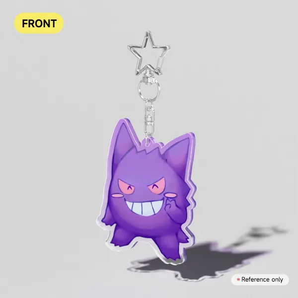 Vol 1: Ghost Type Pokemon Keychains