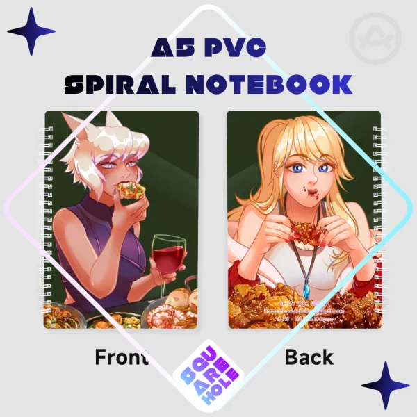 Scion's Dinner A5 PVC Notebook A