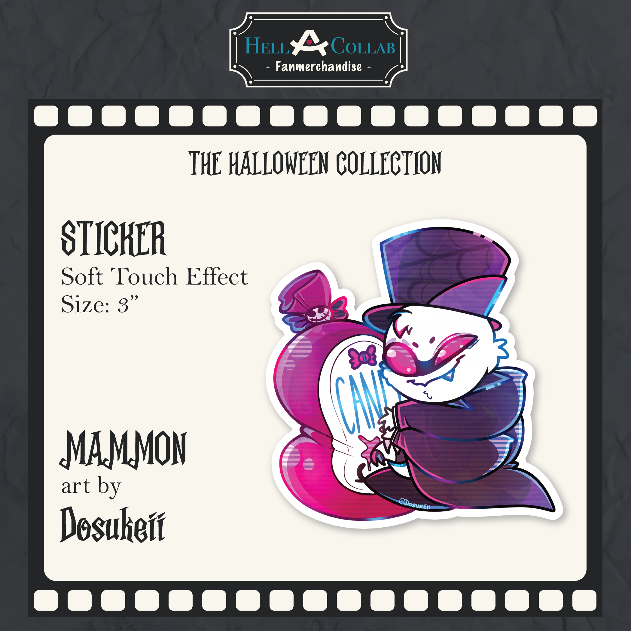 Mammon - Sticker - Halloween 2026 - HellACollab