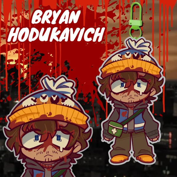 Bryan Hodukavich Keychain [Traumatized]