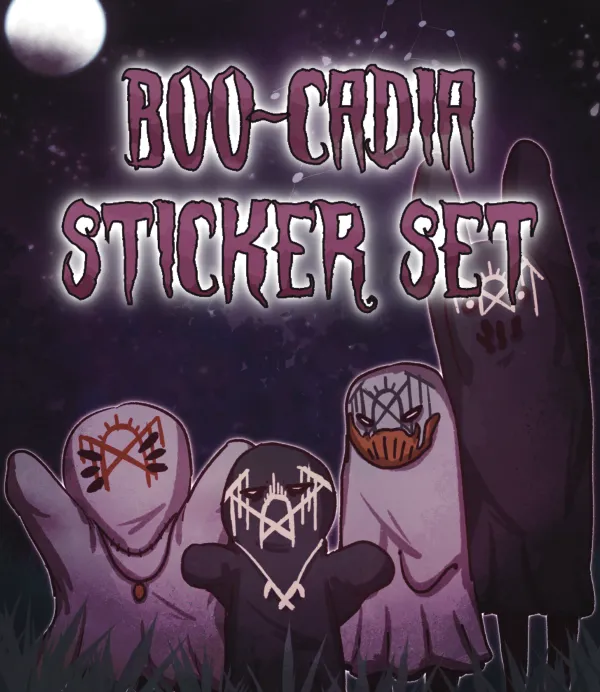 Boo-Cadia Sticker Set