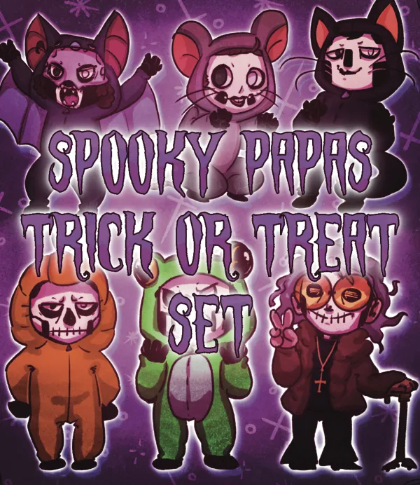 Spooky Papas Trick Or Treat Set