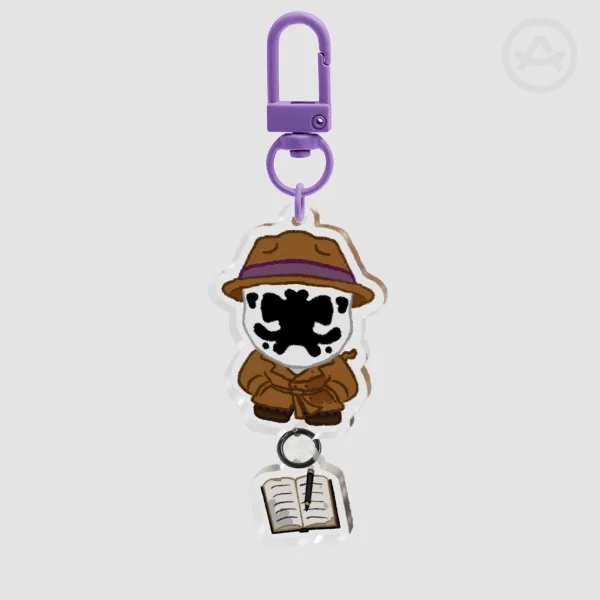 [WATCHMEN] Rorschach Keychain