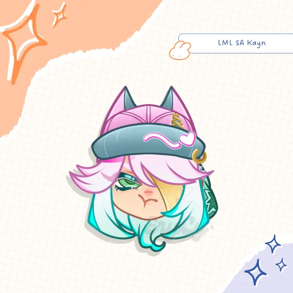 Acrylic Keychain ✦ HEARTSEEL LML SA Kayn