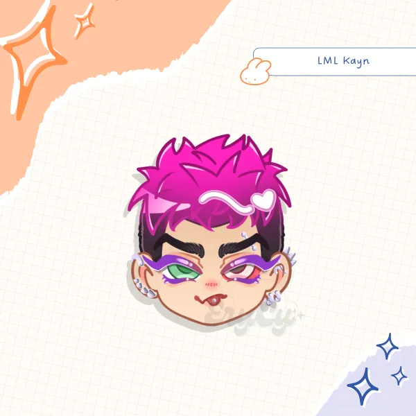 Acrylic Keychain ✦ HEARTSEEL LML Kayn
