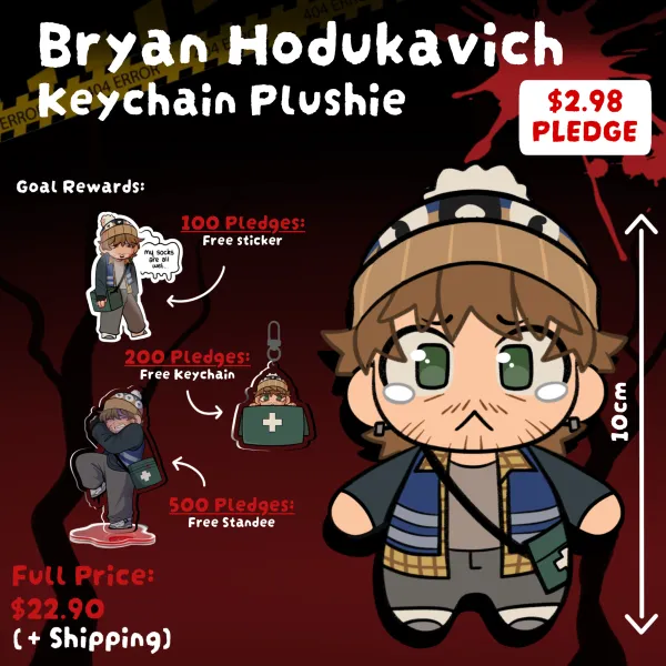 Bryan Plushie Keychain