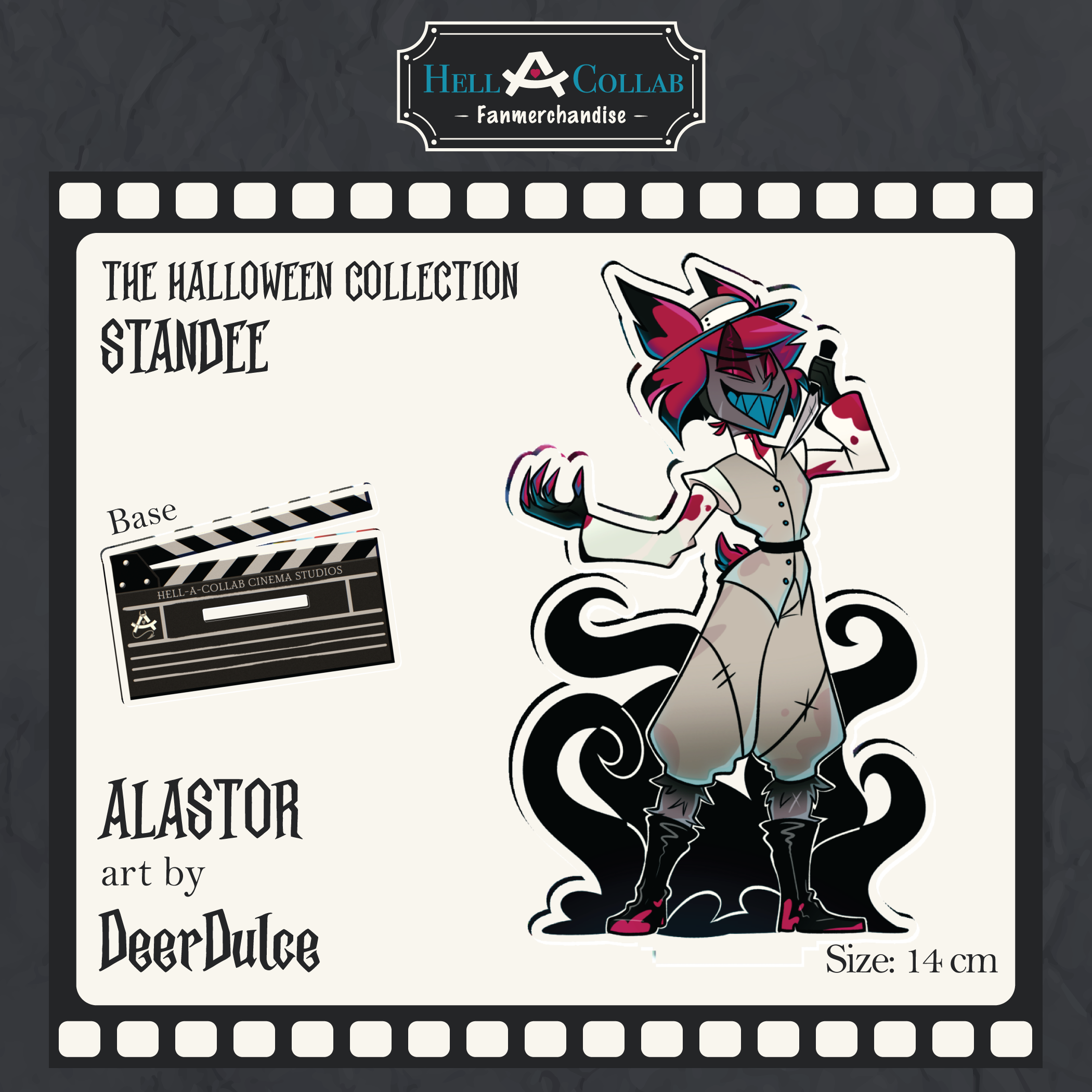 Alastor – Standee – Hellacollab Halloween Collection