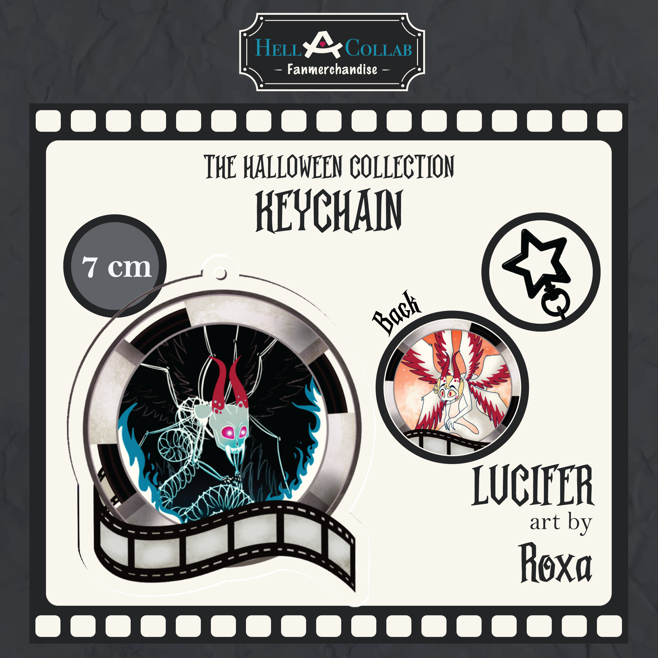 Lucifer – Keychain – Hellacollab