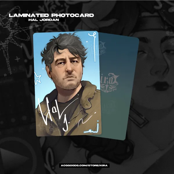 Hal Jordan - Laminated Photocards - Lanterns!
