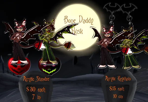 Hazbin Halloween | Bone Daddy Husk Set