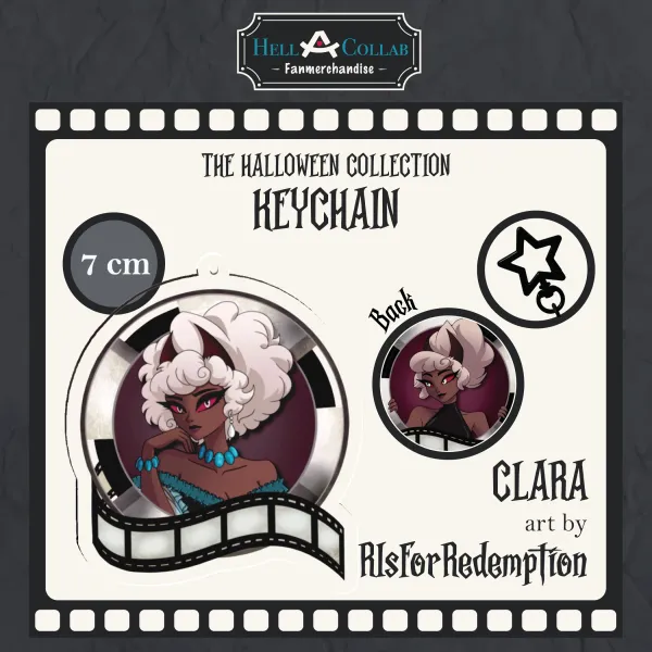 Clara – Keychain – Hellacollab Halloween Collection